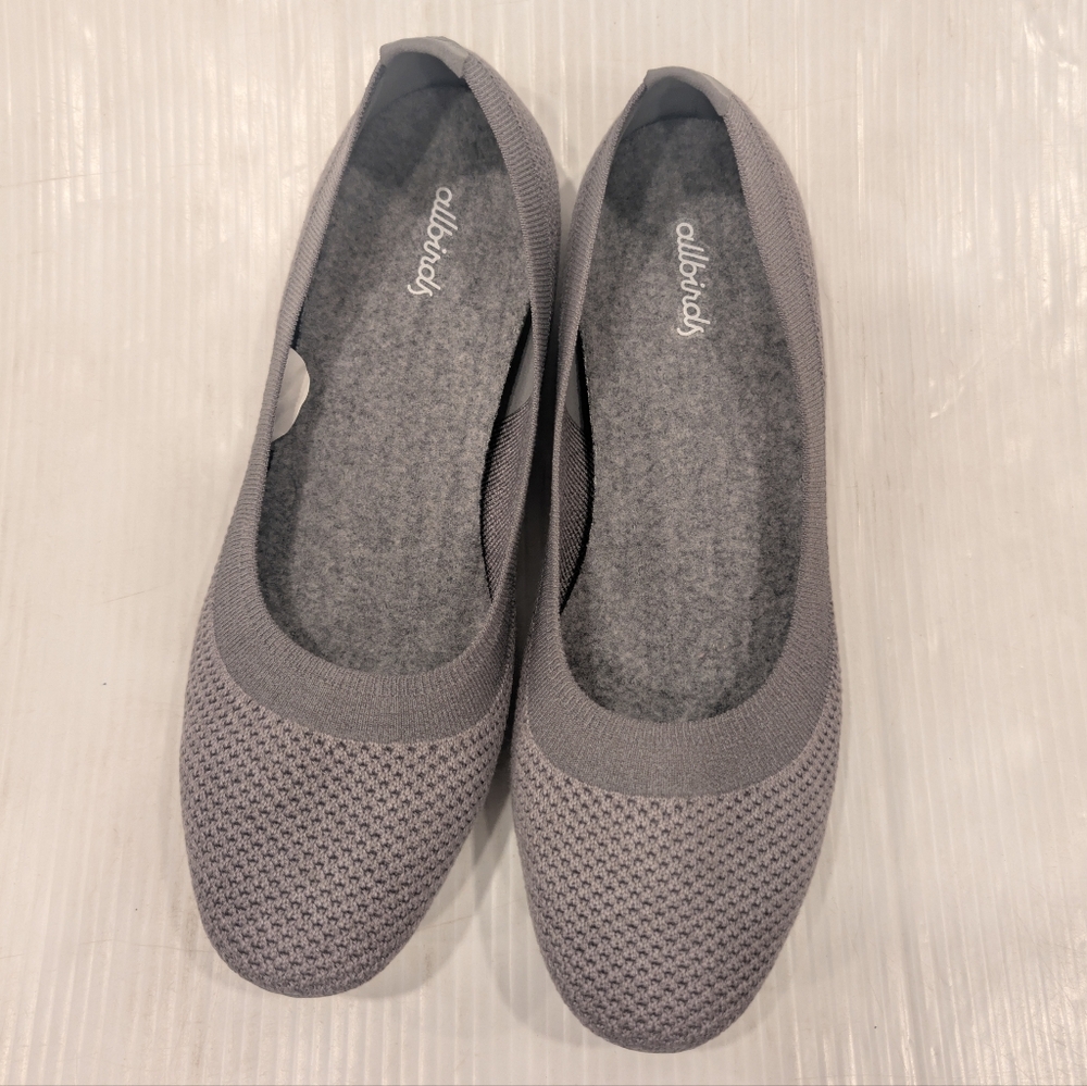 ALLBIRDS Women's Tree Breezers Breathable Woven Gray Flats Size 10.5 - Picture 3 of 9